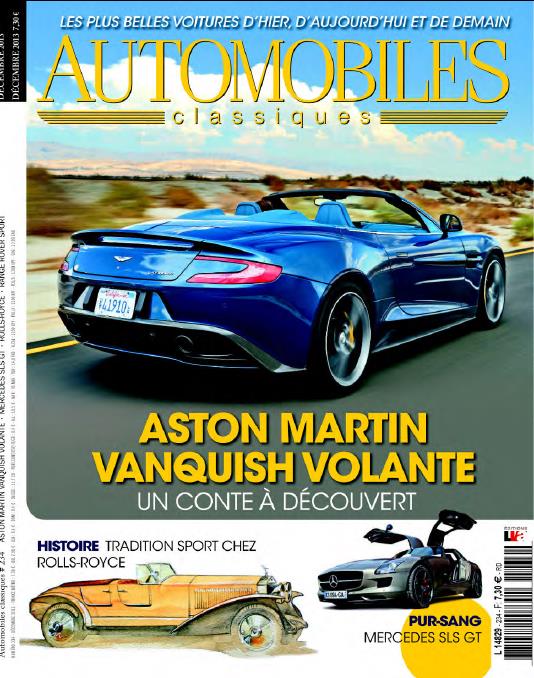 Журнал Automobiles Classiques N 234, Décembre 2013